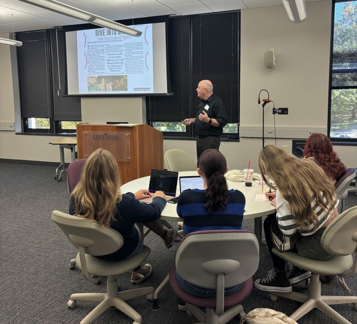 Students at the 2024 OSMA Region 1 workshop were able to learn from a variety of journalism experts.